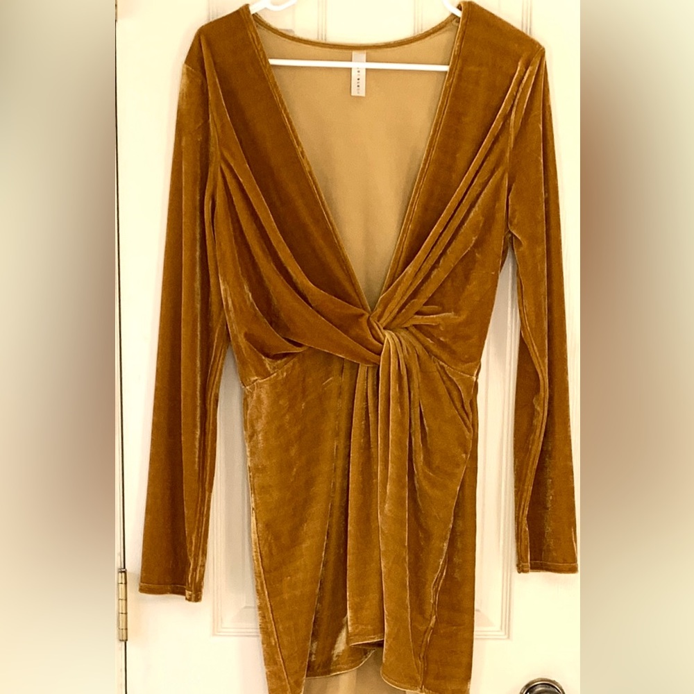 Velvet Mini Dress